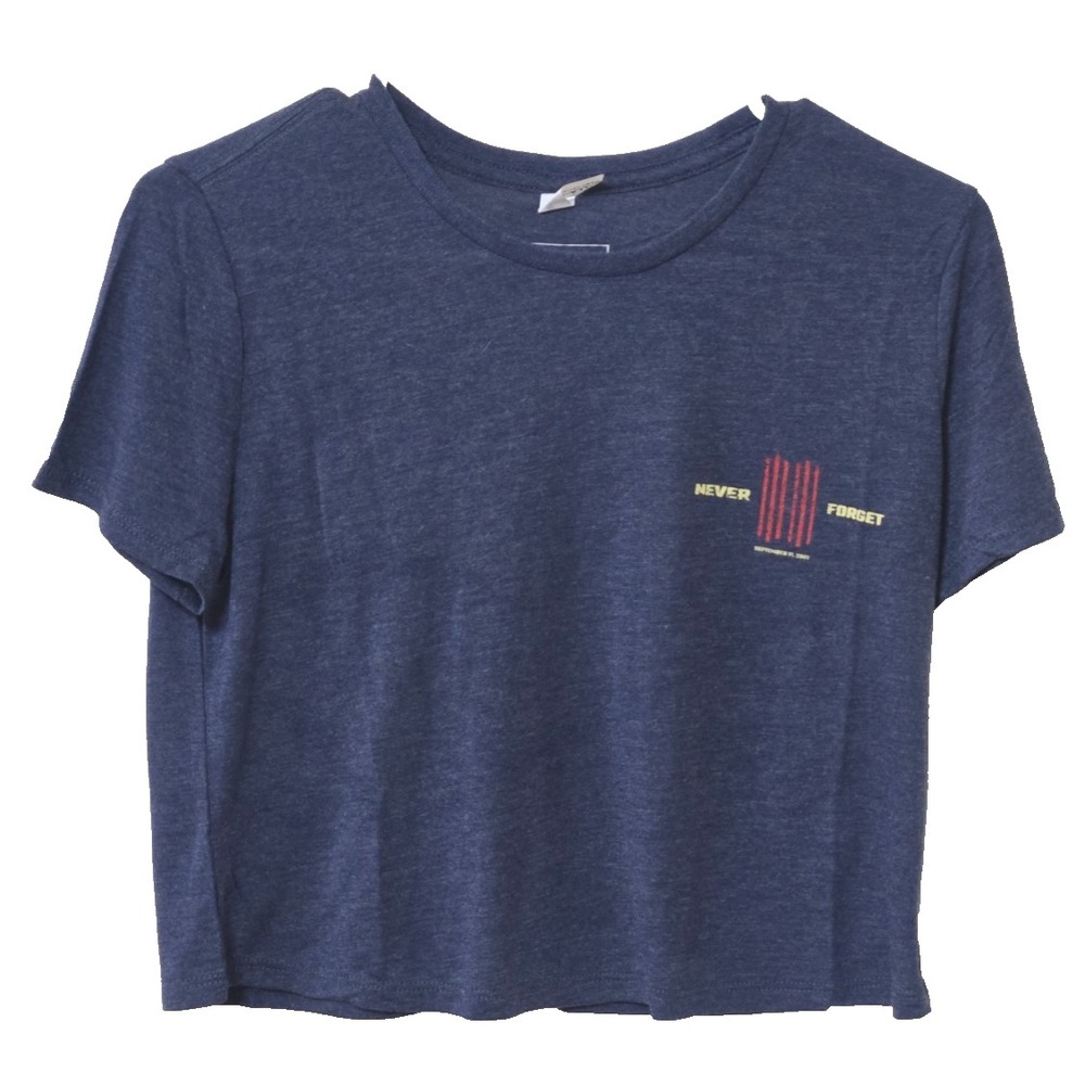 Born Primitive Womens 911 Memorial Graphic Tee S Blue NWT